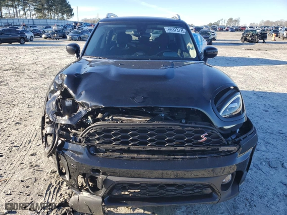 2023 MINI Countryman Cooper S with VIN WMZ83BR07P3P82007, listed as a Copart auction lot 88373725 with 22099 miles and Salvage Title. Bid and sale history available at carsss.com. Image 5.