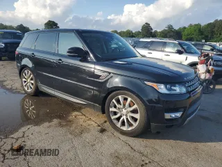 2015 Land Rover Range Rover Sport HSE with VIN SALWR2VF2FA604430, listed as a Copart auction lot 54756385 with 87,471 mi miles and Clean Title. Bid and sale history available at DreamBid. Image 4.