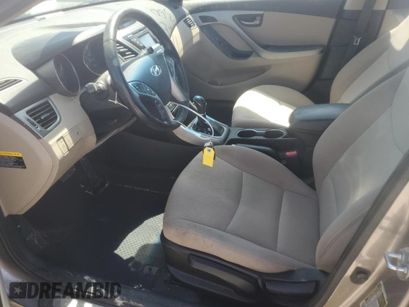 2016 Hyundai Elantra SE with VIN 5NPDH4AE5GH766847, listed as a Copart auction lot 56353865 with 91,153 mi miles and Salvage title. Bid and sale history available at DreamBid. Image 7.