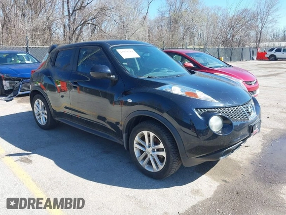 2013 Nissan Juke NISMO with VIN JN8AF5MV8DT205886, listed as a IAAI auction lot 41854784 with 173,627 mi miles. Bid and sale history available at carsss.com. Image 1.