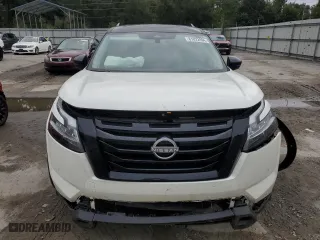 2024 Nissan Pathfinder Platinum with VIN 5N1DR3DG0RC217605, listed as a Copart auction lot 81822894 with 7,374 mi miles and Salvage Title. Bid and sale history available at carsss.com. Image 5.
