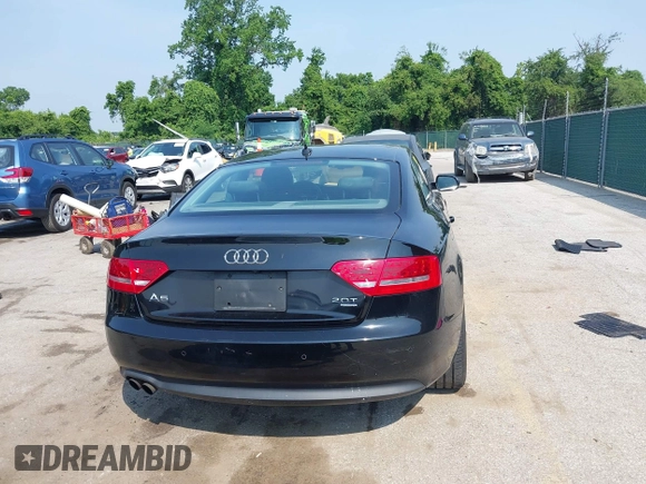 2011 Audi A5 Premium Plus with VIN WAULFAFR5BA009729, listed as a IAAI auction lot 42486883 with 142,876 mi miles and . Bid and sale history available at DreamBid. Image 16.