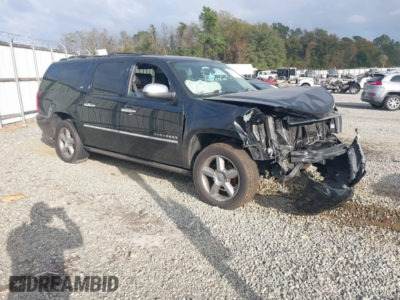 2014 Chevrolet Suburban LTZ with VIN 1GNSCKE05ER105566, listed as a IAAI auction lot 40762562 with 191,055 mi miles and . Bid and sale history available at DreamBid. Image 1.
