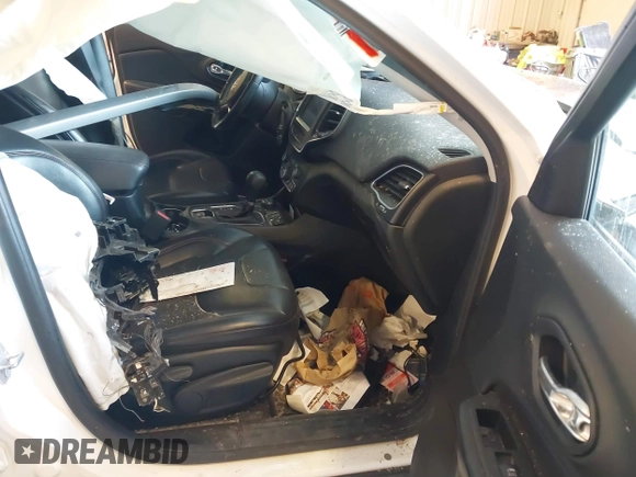 2019 Jeep Cherokee Trailhawk with VIN 1C4PJMBX1KD200300, listed as a IAAI auction lot 41781465 with Not Provided miles and . Bid and sale history available at DreamBid. Image 5.