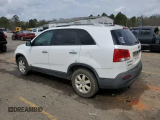 2011 Kia Sorento LX with VIN 5XYKTDA29BG108668, listed as a Copart auction lot 48973155 with 197,756 mi miles and Clean Title. Bid and sale history available at carsss.com. Image 2.