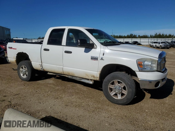 2007 Dodge Ram 2500 SLT with VIN 3D7KS28AX7G844148, listed as a Copart auction lot 71781254 with 490,240 mi miles and Clean Title. Bid and sale history available at carsss.com. Image 4.