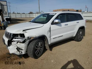 2018 Jeep Grand Cherokee Limited z VIN 1C4RJFBG5JC137114, wystawiony jako Copart lot #52719255 z przebiegiem 130 247 mil mil oraz Szkoda całkowita • Salvage title. Historia ofert i sprzedaży dostępna na DreamBid. Obrazek 1.
