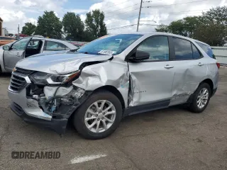 2020 Chevrolet Equinox LS with VIN 3GNAXFEV4LS692047, listed as a Copart auction lot 61982865 with 102,733 mi miles and Salvage title. Bid and sale history available at DreamBid. Image 1.