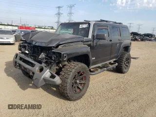2006 Hummer H3 with VIN 5GTDN136968284885, listed as a Copart auction lot 68511774 with 207,664 mi miles and Salvage Title. Bid and sale history available at carsss.com. Image 1.