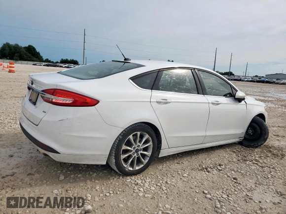 2017 Ford Fusion SE with VIN 3FA6P0H7XHR206158, listed as a Copart auction lot 60755285 with 96,402 mi miles and Salvage title. Bid and sale history available at DreamBid. Image 3.