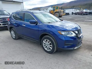 2017 Nissan Rogue S with VIN 5N1AT2MM7HC833255, listed as a IAAI auction lot 41951708 with 150,044 mi miles and . Bid and sale history available at carsss.com. Image 1.