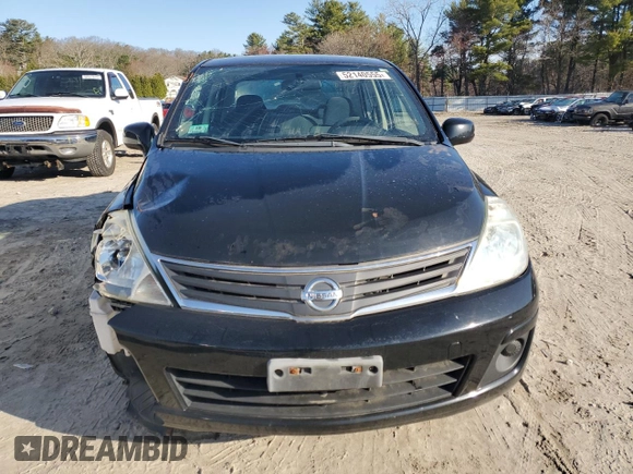 2010 Nissan Versa S with VIN 3N1BC1APXAL389593, listed as a Copart auction lot 52140555 with 110,438 mi miles and Non Repairable. Bid and sale history available at DreamBid. Image 5.
