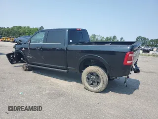 2021 Ram 2500 Laramie with VIN 3C6UR5FL0MG682196, listed as a Copart auction lot 58746085 with 69,903 mi miles and Salvage title. Bid and sale history available at DreamBid. Image 2.