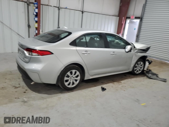2024 Toyota Corolla LE with VIN 5YFB4MDE7RP217042, listed as a Copart auction lot 55244865 with Not provided miles and Salvage title. Bid and sale history available at DreamBid. Image 3.