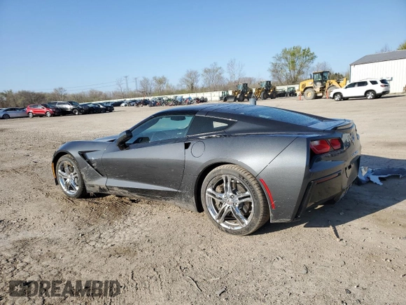 2017 Chevrolet Corvette 2LT z VIN 1G1YD2D79H5120543, wystawiony jako Copart lot #52300175 z przebiegiem 34 812 mil mil oraz Czysty tytuł • Clean title. Historia ofert i sprzedaży dostępna na DreamBid. Obrazek 2.