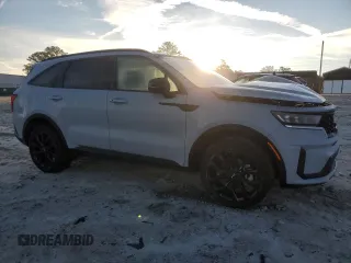2023 Kia Sorento SX Prestige with VIN 5XYRKDLF0PG189486, listed as a Copart auction lot 82434574 with 19,972 mi miles and Salvage Title. Bid and sale history available at carsss.com. Image 4.