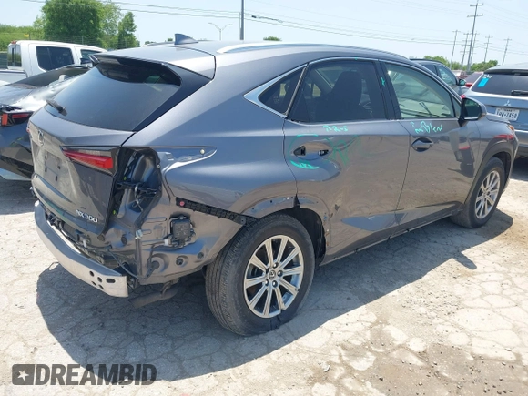 2021 Lexus NX 300 with VIN JTJDARBZ6M2195561, listed as a IAAI auction lot 42220079 with 49,757 mi miles and . Bid and sale history available at DreamBid. Image 4.