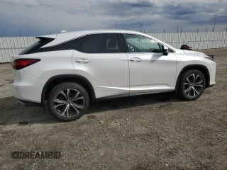 2018 Lexus RX 350 with VIN 2T2BZMCA9JC159824, listed as a Copart auction lot 57145165 with 55,753 mi miles and Salvage title. Bid and sale history available at DreamBid. Image 3.