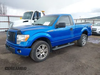 2014 Ford F-150 XL with VIN 1FTMF1EM4EFC77675, listed as a IAAI auction lot 41905732 with 76,648 mi miles. Bid and sale history available at carsss.com. Image 17.