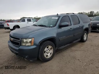 2010 Chevrolet Suburban LS with VIN 1GNUCHE02AR178254, listed as a Copart auction lot 50455525 with 214,049 mi miles and Clean Title. Bid and sale history available at carsss.com. Image 1.