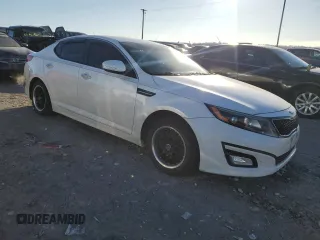 2014 Kia Optima LX z VIN 5XXGM4A7XEG296656, wystawiony jako Copart lot #41903485 z przebiegiem 113 587 mil mil oraz Szkoda całkowita • Salvage title. Historia ofert i sprzedaży dostępna na DreamBid. Obrazek 4.
