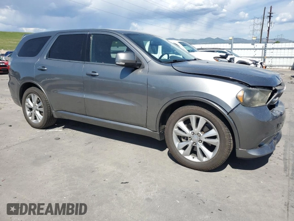 2011 Dodge Durango R/T with VIN 1D4SD6GT0BC682060, listed as a Copart auction lot 60340915 with 118,496 mi miles and Salvage title. Bid and sale history available at DreamBid. Image 4.
