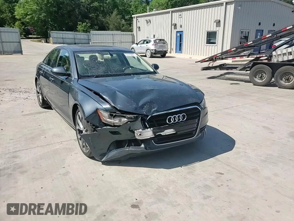 2015 Audi A6 Premium Plus with VIN WAUGFAFC4FN025898, listed as a Copart auction lot 53785675 with 100,892 mi miles and Salvage title. Bid and sale history available at DreamBid. Image 13.
