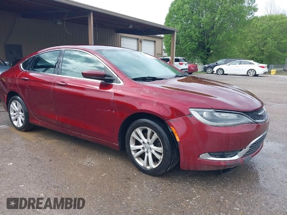 2015 Chrysler 200 Limited with VIN 1C3CCCAB8FN714934, listed as a IAAI auction lot 41906224 with 144,685 mi miles and . Bid and sale history available at carsss.com. Image 1.