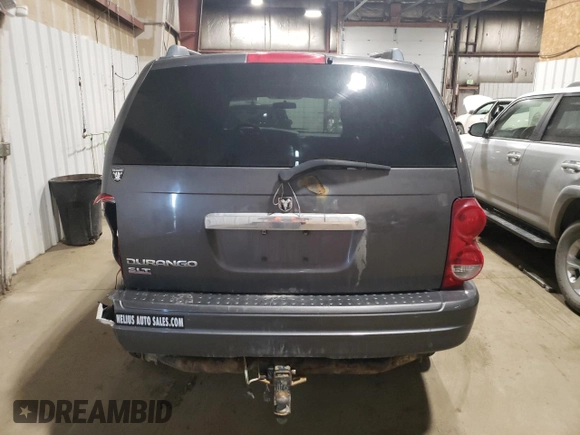 2004 Dodge Durango SLT z VIN 1D4HD48N04F216824, wystawiony jako Copart lot #87756545 z przebiegiem Nie podano mil oraz Nie do naprawy • Non repairable. Historia ofert i sprzedaży dostępna na DreamBid. Obrazek 6.