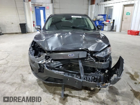 2020 Ford Fusion SE with VIN 3FA6P0HD1LR257398, listed as a Copart auction lot 58376915 with 22,355 mi miles and Salvage title. Bid and sale history available at DreamBid. Image 5.