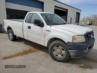2007 Ford F-150 XL with VIN 1FTPF12V87NA17492, listed as a Copart auction lot 50325105 with 398,205 mi miles and Salvage Title. Bid and sale history available at carsss.com. Image 4.
