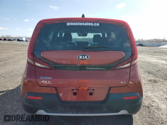 2021 Kia Soul EX with VIN KNDJ33AU6M7756945, listed as a Copart auction lot 51644205 with 84,006 mi miles and Clean Title. Bid and sale history available at carsss.com. Image 6.