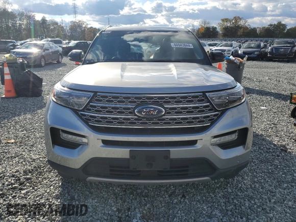 2021 Ford Explorer Limited with VIN 1FM5K8FW3MNA05482, listed as a Copart auction lot 80943644 with 63,600 mi miles and Salvage Title. Bid and sale history available at carsss.com. Image 5.