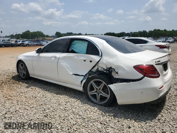 2019 Mercedes-Benz E 300 with VIN WDDZF4JB8KA645219, listed as a Copart auction lot 59702515 with 55,117 mi miles and Salvage title. Bid and sale history available at DreamBid. Image 2.