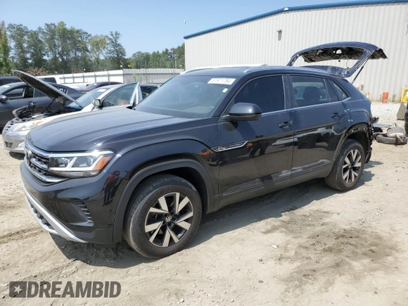 2023 Volkswagen Atlas SE z VIN 1V2LC2CA7PC225270, wystawiony jako Copart lot #67971784 z przebiegiem 21 963 mil mil oraz Szkoda całkowita • Salvage title. Historia ofert i sprzedaży dostępna na DreamBid. Obrazek 1.