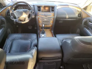 2011 Infiniti QX56 7-passenger with VIN JN8AZ2NF0B9504120, listed as a Copart auction lot 65983434 with 200,645 mi miles and Clean Title. Bid and sale history available at carsss.com. Image 8.