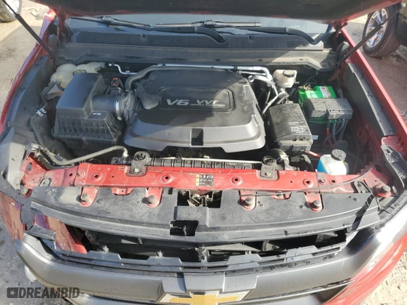 2016 Chevrolet Colorado 4WD Z71 with VIN 1GCGTDE37G1170327, listed as a Copart auction lot 52643415 with 108,092 mi miles and Non Repairable. Bid and sale history available at carsss.com. Image 11.