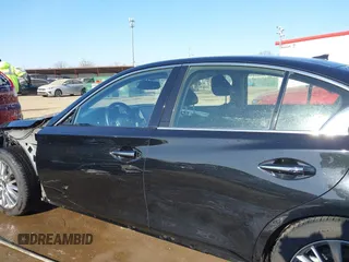 2023 Infiniti Q50 Luxe with VIN JN1EV7BR3PM542405, listed as a IAAI auction lot 41737342 with 12,353 mi miles and . Bid and sale history available at DreamBid. Image 15.