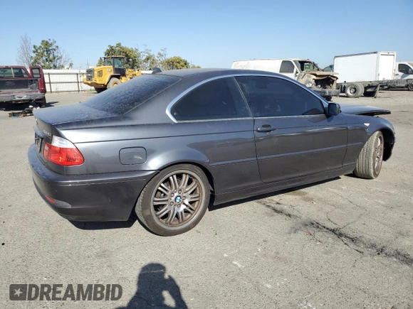 2006 BMW 3 Series 325Ci with VIN WBABD33406PM51200, listed as a Copart auction lot 71806144 with 121,350 mi miles and Salvage Title. Bid and sale history available at carsss.com. Image 3.