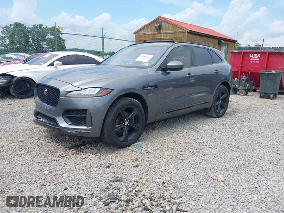 2018 Jaguar F-Pace with VIN SADCL2FN7JA248409, listed as a IAAI auction lot 42588459 with 91,662 mi miles and . Bid and sale history available at DreamBid. Image 17.