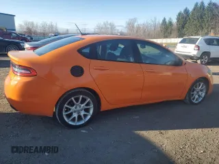 2013 Dodge Dart SXT with VIN 1C3CDFBA4DD299425, listed as a Copart auction lot 51072105 with 127,419 mi miles and Salvage Title. Bid and sale history available at carsss.com. Image 3.
