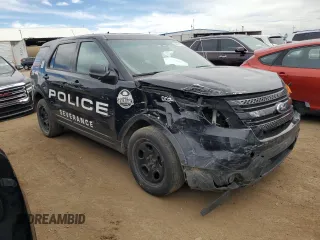 2015 Ford Utility Police Interceptor with VIN 1FM5K8AR2FGB62171, listed as a Copart auction lot 68661844 with 149,473 mi miles and Salvage Title. Bid and sale history available at carsss.com. Image 4.