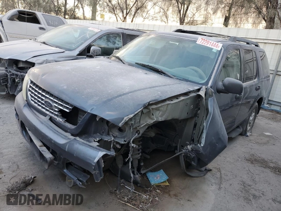 2005 Ford Explorer XLT z VIN 1FMZU63W75UA99961, wystawiony jako Copart lot #72291444 z przebiegiem 196 465 mil mil oraz Nie do naprawy • Non repairable. Historia ofert i sprzedaży dostępna na DreamBid. Obrazek 1.