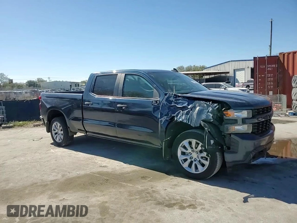 2020 Chevrolet Silverado 1500 Custom with VIN 3GCPWBEK2LG451904, listed as a Copart auction lot 45130395 with 95,767 mi miles and Salvage Title. Bid and sale history available at carsss.com. Image 11.