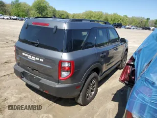 2024 Ford Bronco Sport Big Bend with VIN 3FMCR9B65RRF40980, listed as a Copart auction lot 52363995 with 2,038 mi miles and Clean title. Bid and sale history available at DreamBid. Image 3.