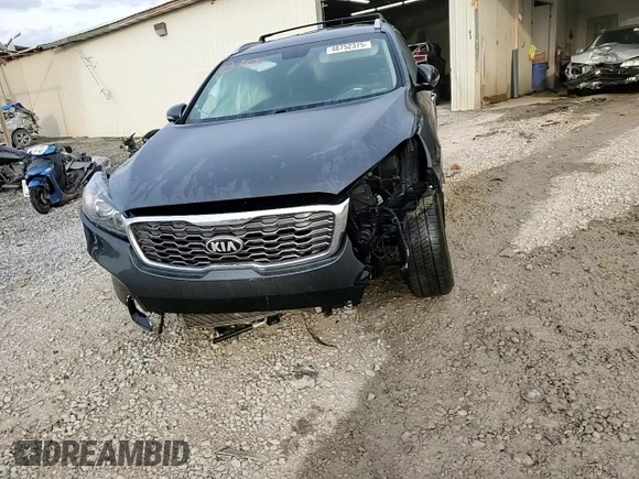 2020 Kia Sorento LX with VIN 5XYPGDA3XLG640161, listed as a Copart auction lot 48752375 with 86,473 mi miles and Salvage Title. Bid and sale history available at DreamBid. Image 14.