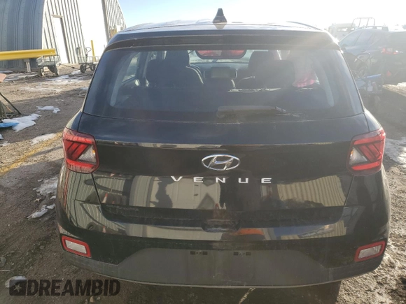 2022 Hyundai Venue SE with VIN KMHRB8A31NU186507, listed as a Copart auction lot 89198035 with Not Provided miles and Salvage Title. Bid and sale history available at DreamBid. Image 6.