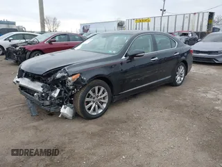 2010 Lexus LS 460 with VIN JTHCL5EF5A5005275, listed as a IAAI auction lot 41683548 with 143,779 mi miles and . Bid and sale history available at DreamBid. Image 2.