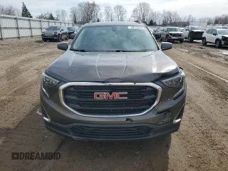 2019 GMC Terrain SLE z VIN 3GKALTEX9KL212960, wystawiony jako Copart lot #49743915 z przebiegiem 93 732 mil mil oraz Czysty tytuł • Clean title. Historia ofert i sprzedaży dostępna na DreamBid. Obrazek 5.