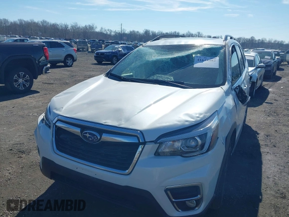2020 Subaru Forester Limited with VIN JF2SKAUC8LH410579, listed as a IAAI auction lot 41644482 with 68,153 mi miles. Bid and sale history available at carsss.com. Image 6.